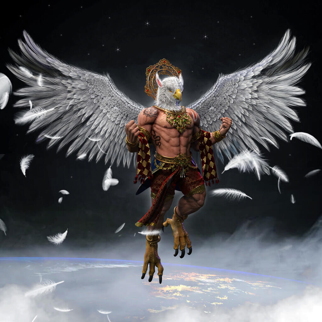 Phoenix in Hindu Mythology – Garuda: