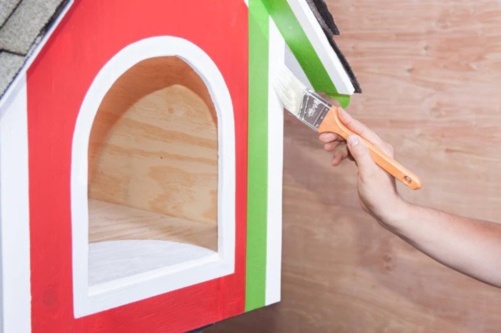 Decorate the Dog House to build a dog house