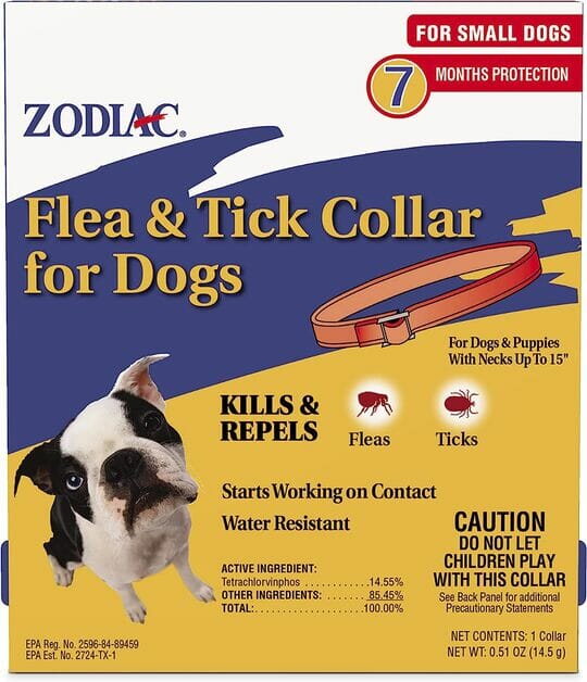 Flea and Tick Collar for Dogs Small
