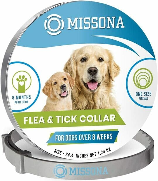 Missona Flea Collar for Small and Large Dogs
