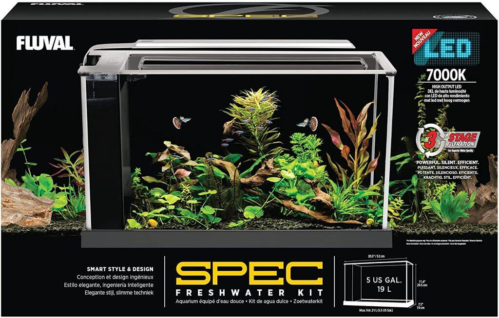 Fluval Spec V Aquarium Kit (5-Gallon)