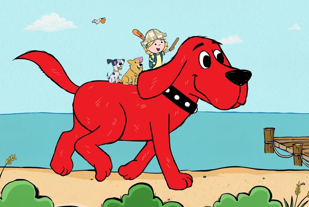 Clifford famous cartoon dogs