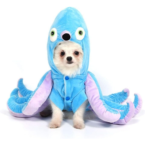 Octopus Halloween Dog Costumes