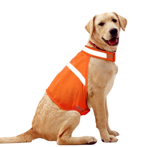Vizbrite High Visibility Safety Reflective Dog Vest 