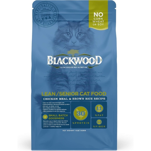 Blackwood Lean Cat Food For Senior Cats