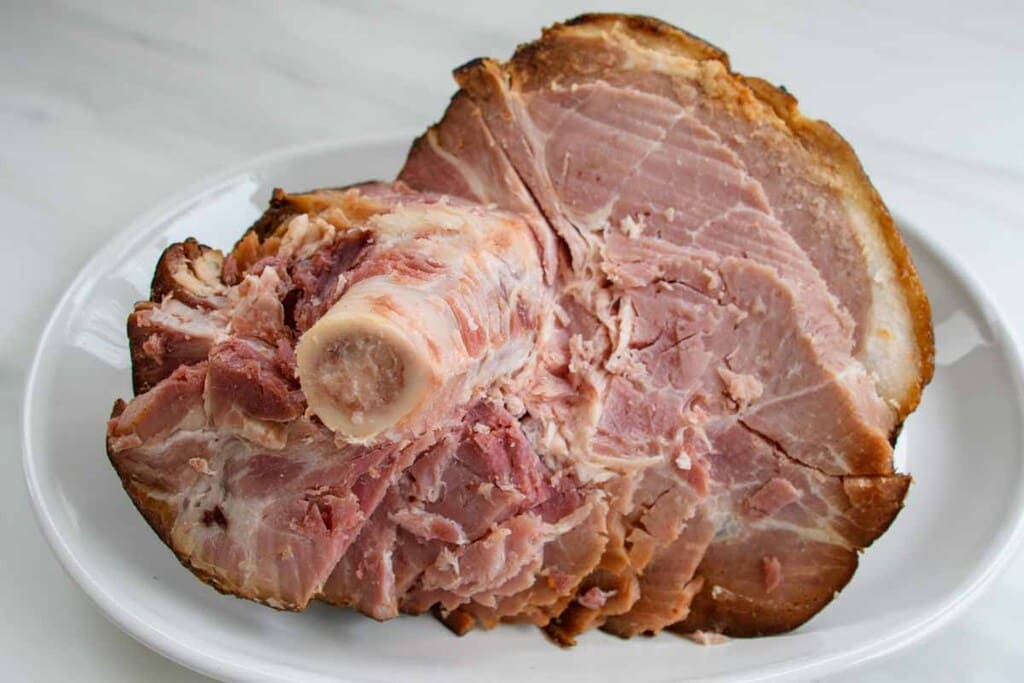 Ham Bone in a plate