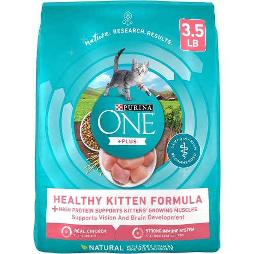 Purina ONE Plus Healthy Kitten Dry Cat Food